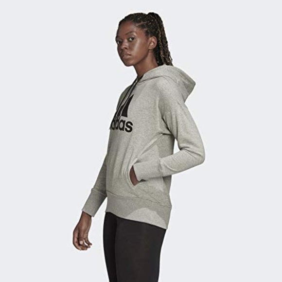 🆕adidas Originals Women's W Bos Long Hd, XS, MD -Medium Grey Heather, Authentic - Picture 5 of 13